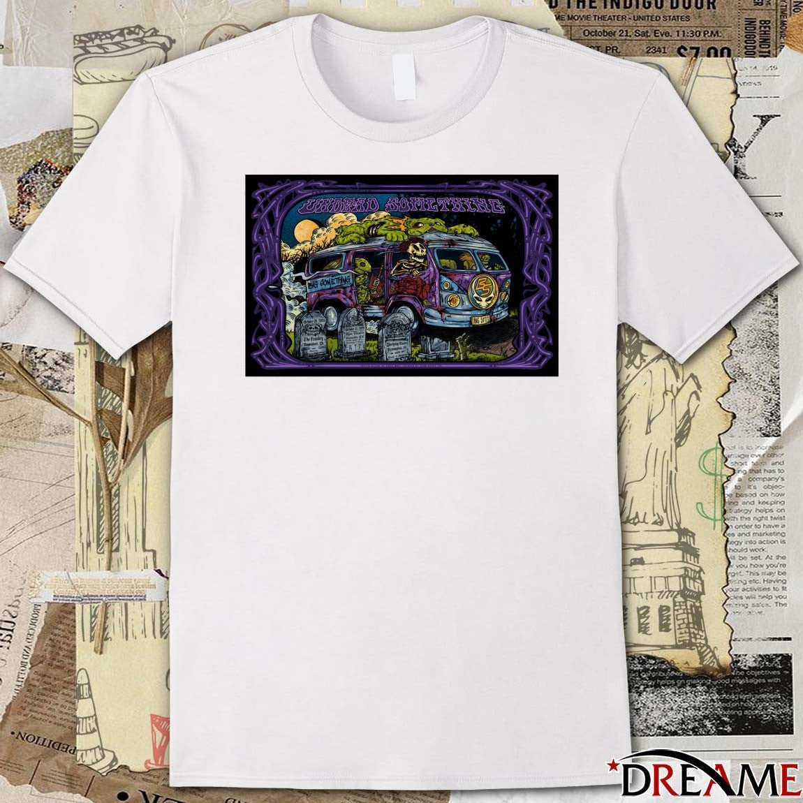 Poster Undead Something Big Something Tour 2025 October 31- November 1 t-shirt