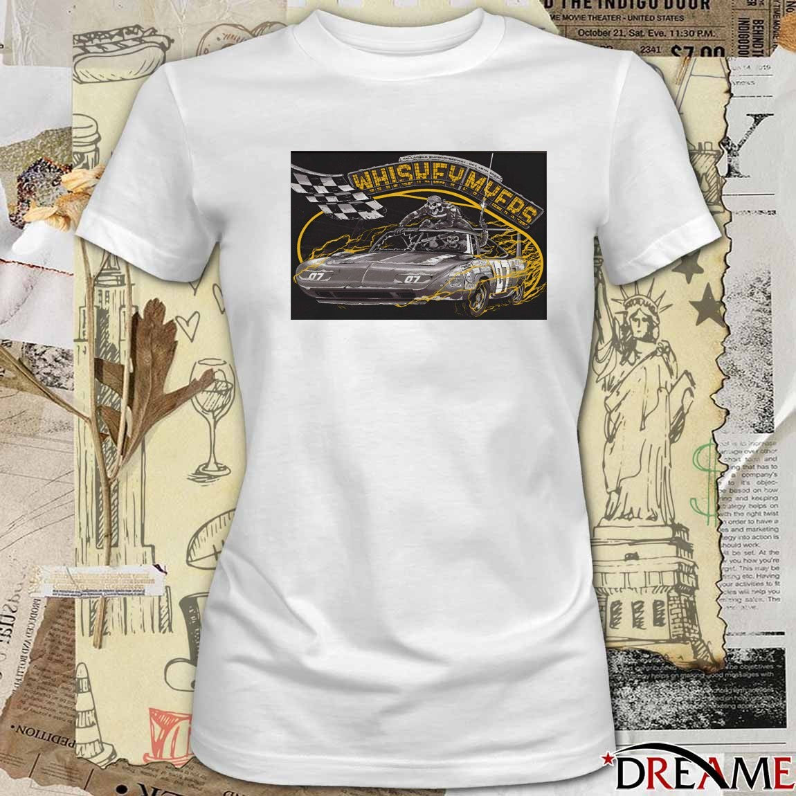 Poster Whiskey Myers Talladega Superspeedway in Lincoln AL October 18 2025 t-shirt
