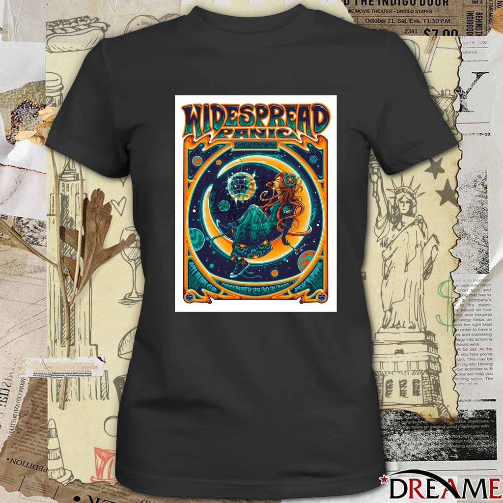 Poster Widespread Panic NYE In Atlanta GA On December 29-31 2025 t-shirt