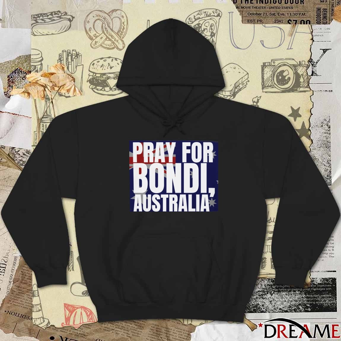 Pray For Bondi Australia 2025 t-shirt
