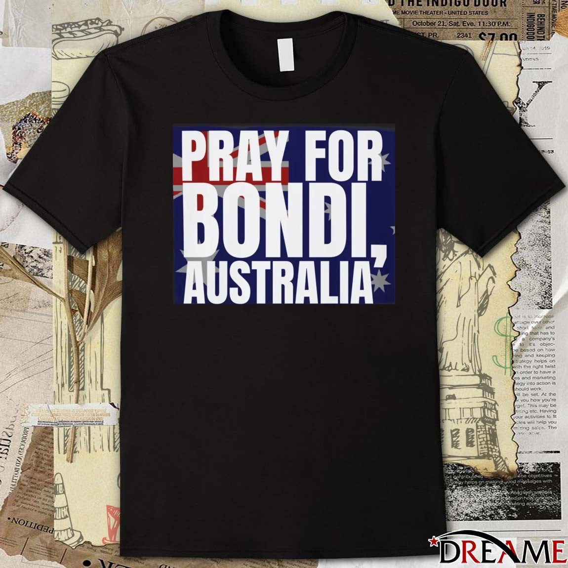 Pray For Bondi Australia 2025 t-shirt