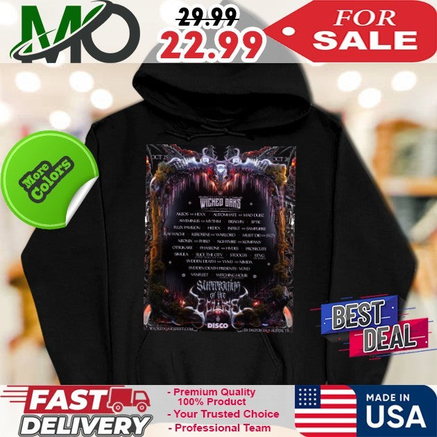 Presented At Wicked Daks Music Art And Camping Festival Shirt