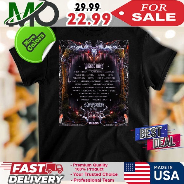 Presented At Wicked Daks Music Art And Camping Festival Shirt