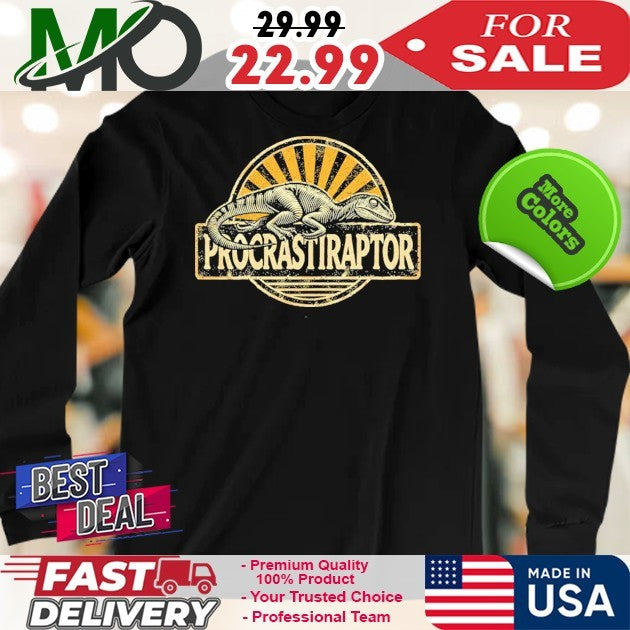 Procrastiraptor Shirt