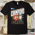 Purdue Boilermakers 2026 Big Ten Men’s Basketball Tournament Champions Trophy t-shirt