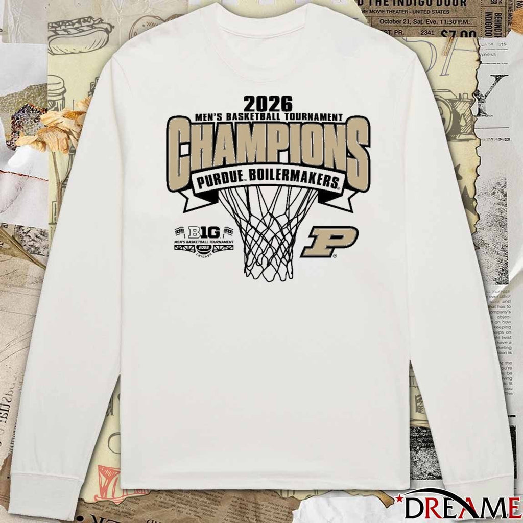 Purdue Boilermakers Men’s Basketball 2026 Patriot League Tournament Champions t-shirt