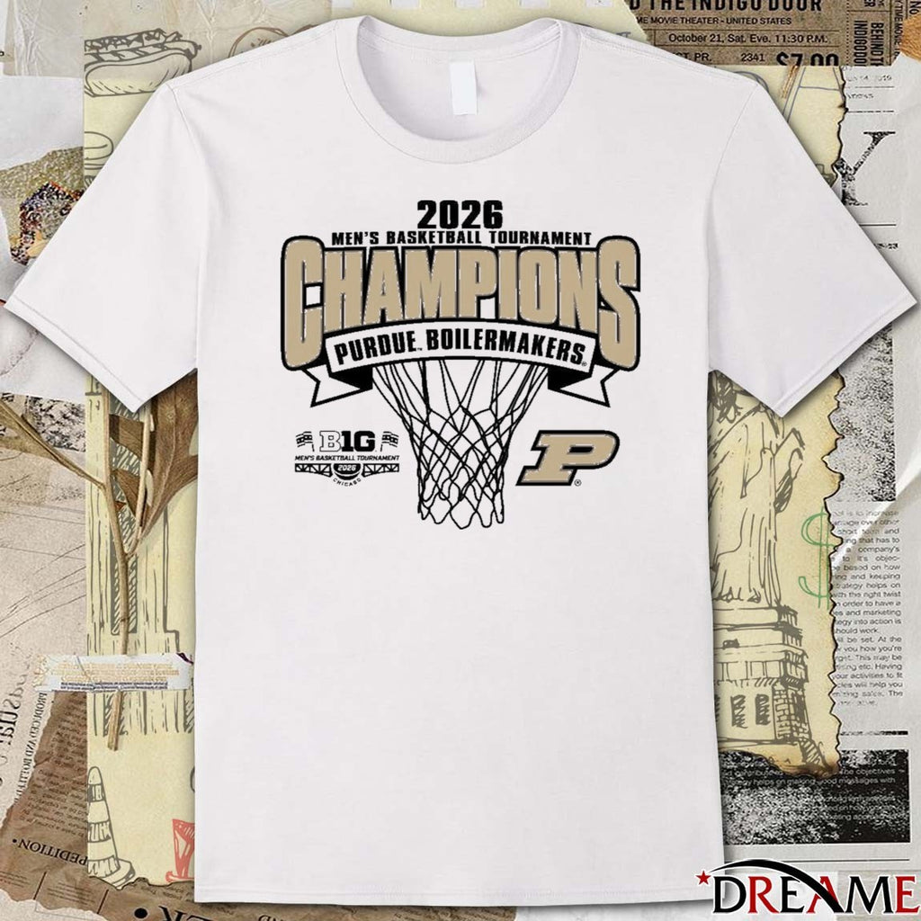 Purdue Boilermakers Men’s Basketball 2026 Patriot League Tournament Champions t-shirt