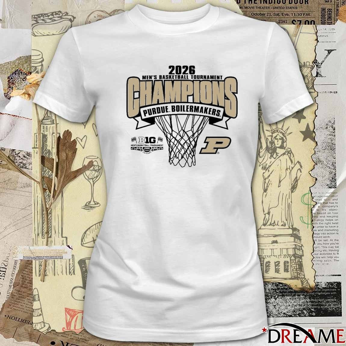 Purdue Boilermakers Men’s Basketball 2026 Patriot League Tournament Champions t-shirt