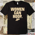 Purdue Boilermakers Women’s Basketball Women Can Hoop NCAA t-shirt