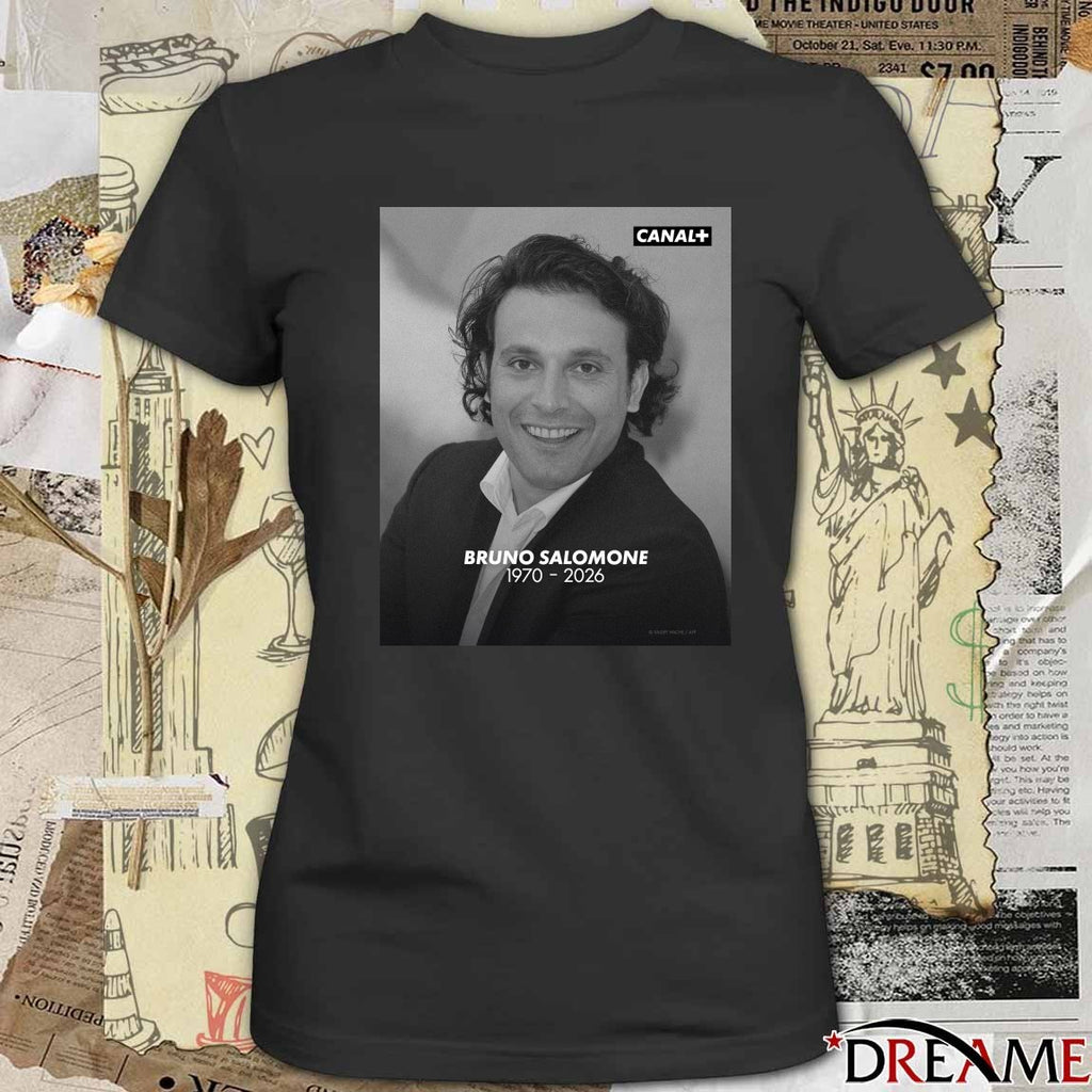 RIP Bruno Salomone 1970 – 2026 Canalplus t-shirt