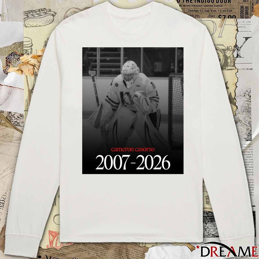 RIP Cameron Casorso 2007-2026 Southern Alberta Mustangs Poster t-shirt