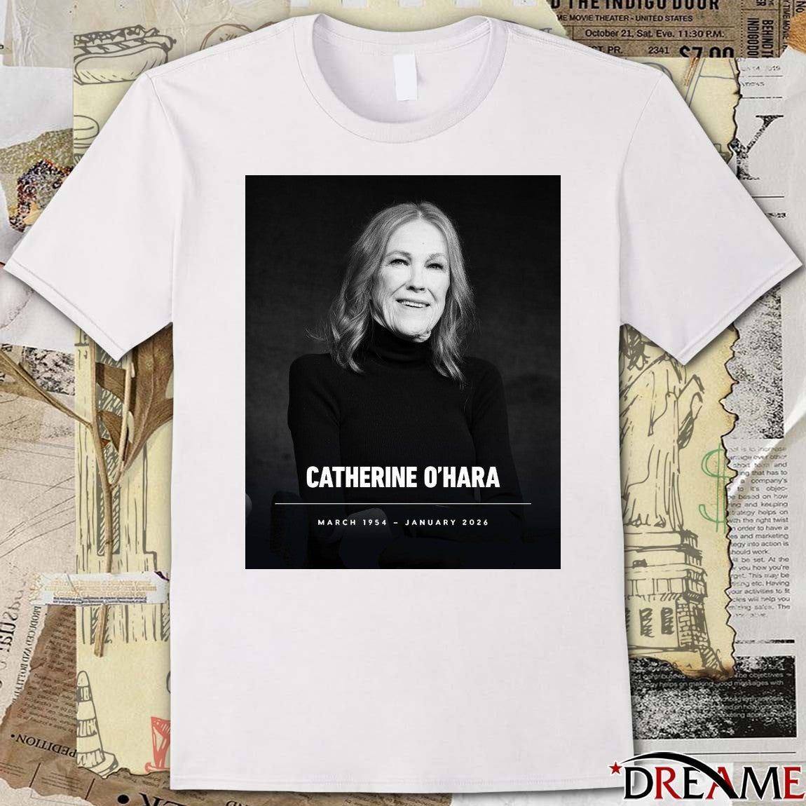RIP Catherine O’Hara Has Died At 71 March 1954 – January 2026 Poster t-shirt