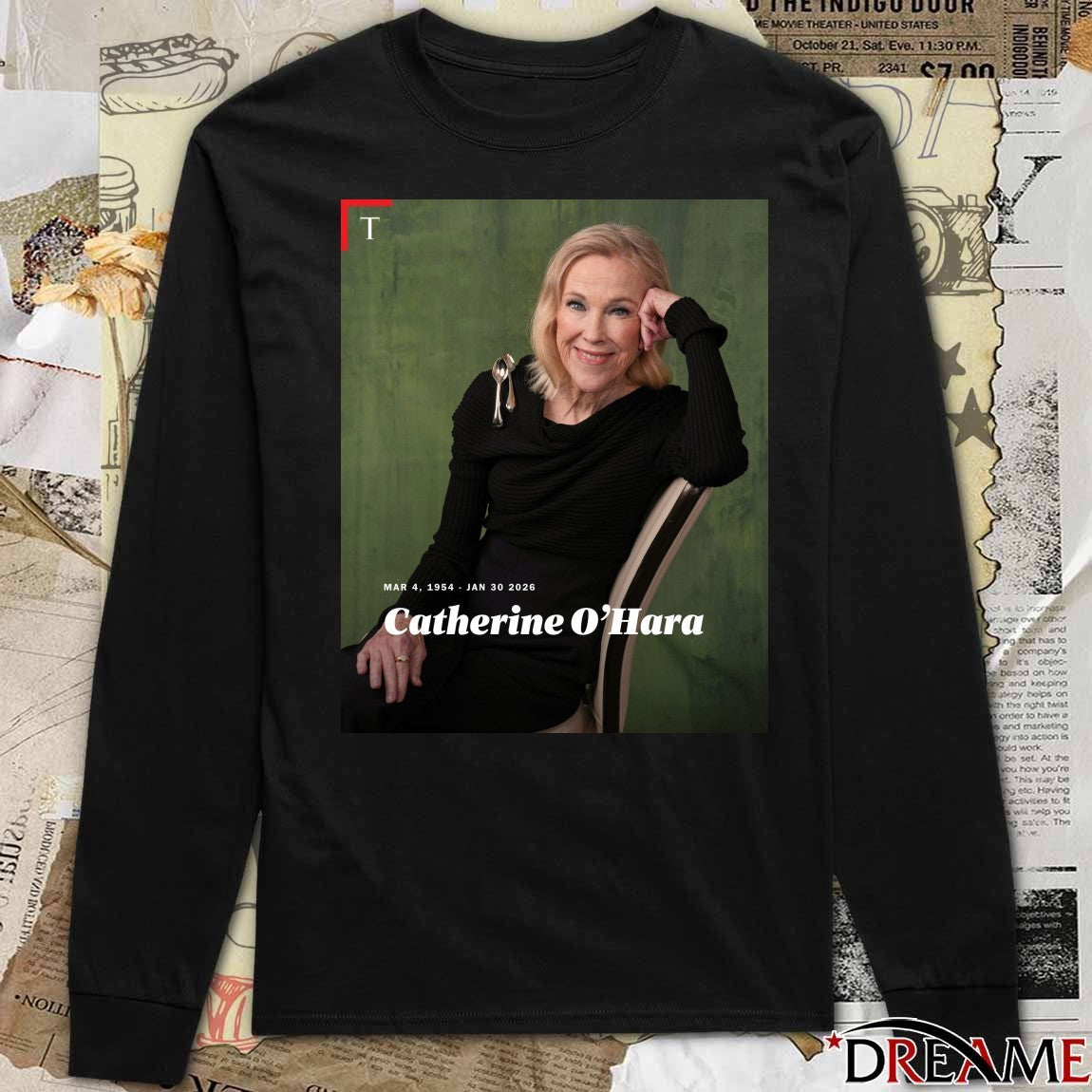 RIP Catherine O’Hara March 4 1954 – January 30 2026 Time Poster t-shirt