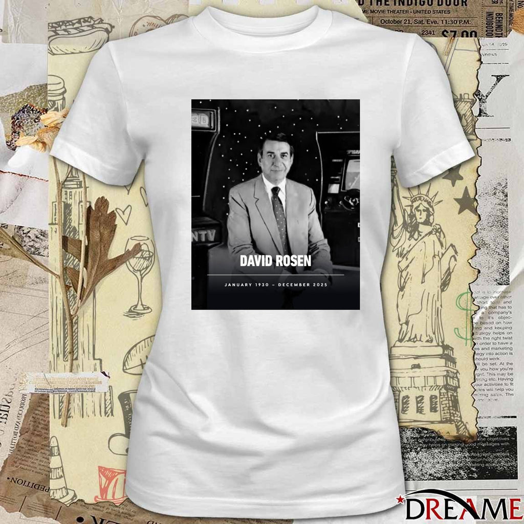 RIP David Rosen January 1930 – December 2025 IGN Poster t-shirt
