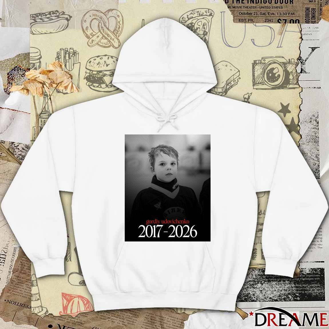 RIP Gordiy Udovichenko 2017 – 2026 PuckEmpire Poster t-shirt