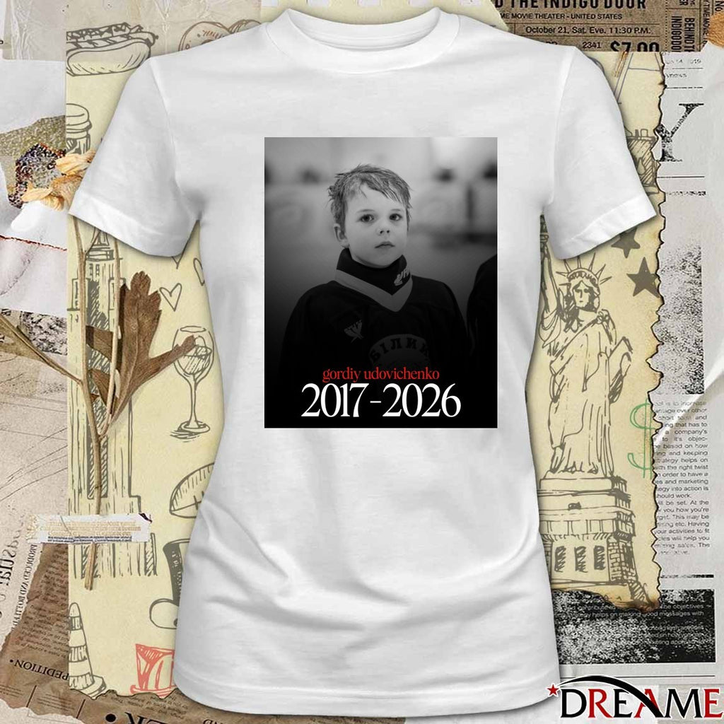 RIP Gordiy Udovichenko 2017 – 2026 PuckEmpire Poster t-shirt