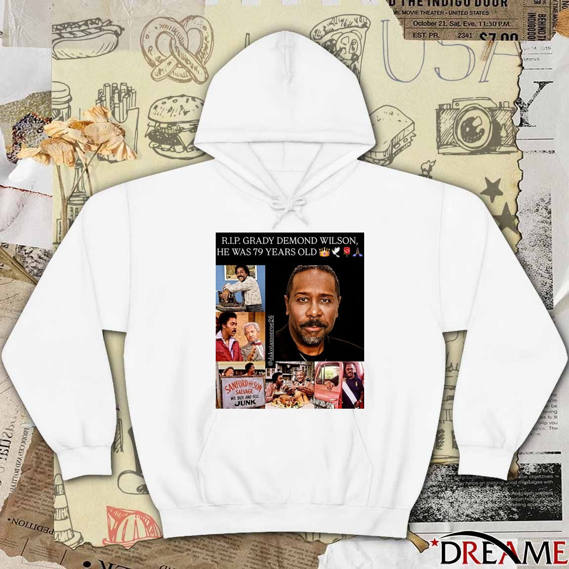 RIP Grady Demond Wilson He Was 79 Years Old 1946-2026 t-shirt
