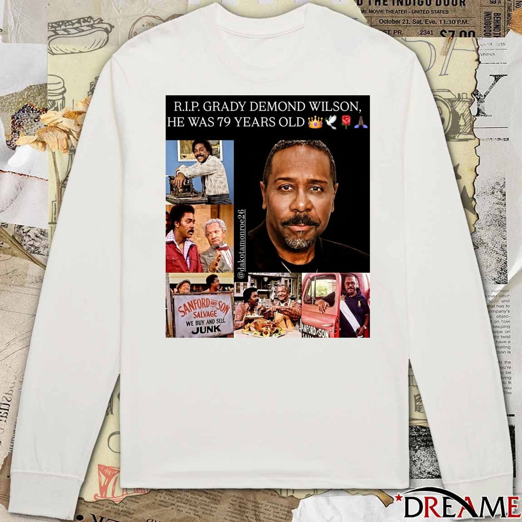 RIP Grady Demond Wilson He Was 79 Years Old 1946-2026 t-shirt