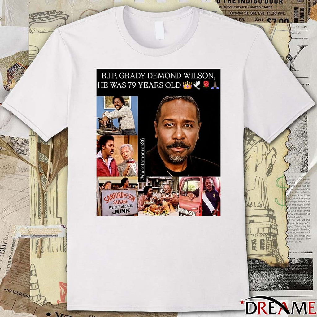 RIP Grady Demond Wilson He Was 79 Years Old 1946-2026 t-shirt