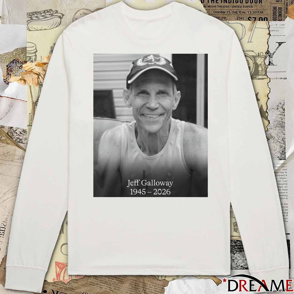 RIP Jeff Galloway Olympian 1945-2026 Poster t-shirt