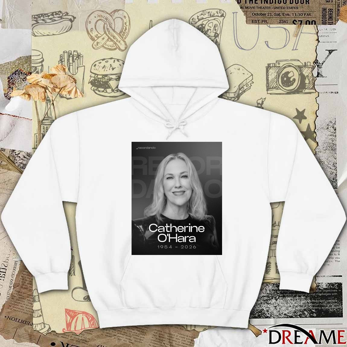 RIP Legend Catherine O’Hara 1954 – 2026 Claro Video Poster t-shirt