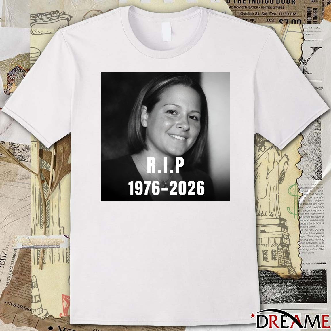 RIP Mellia Mcenery 1976 – 2026 werth t-shirt