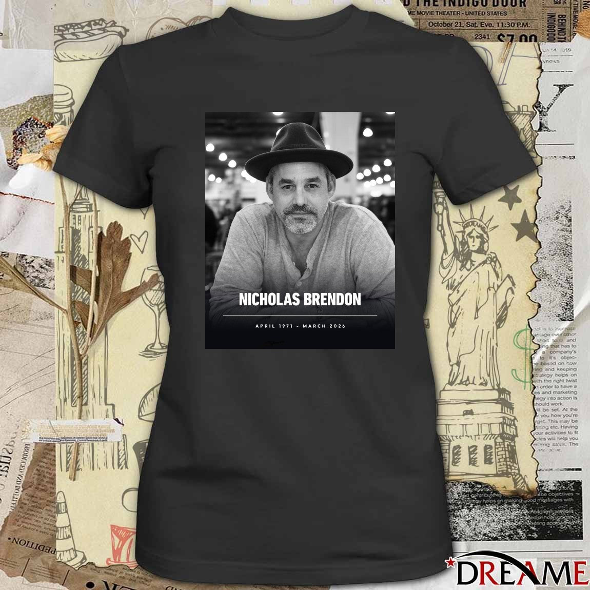 RIP Nicholas Brendon April 1971 – March 2026 IGN Poster t-shirt