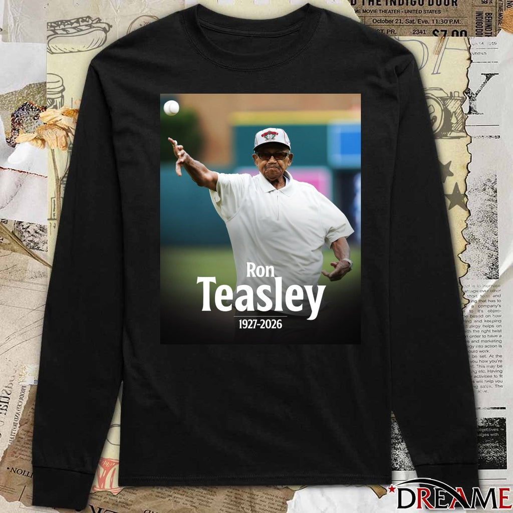 RIP Ron Teasley former Negro Leagues player 1927 – 2026 Poster t-shirt
