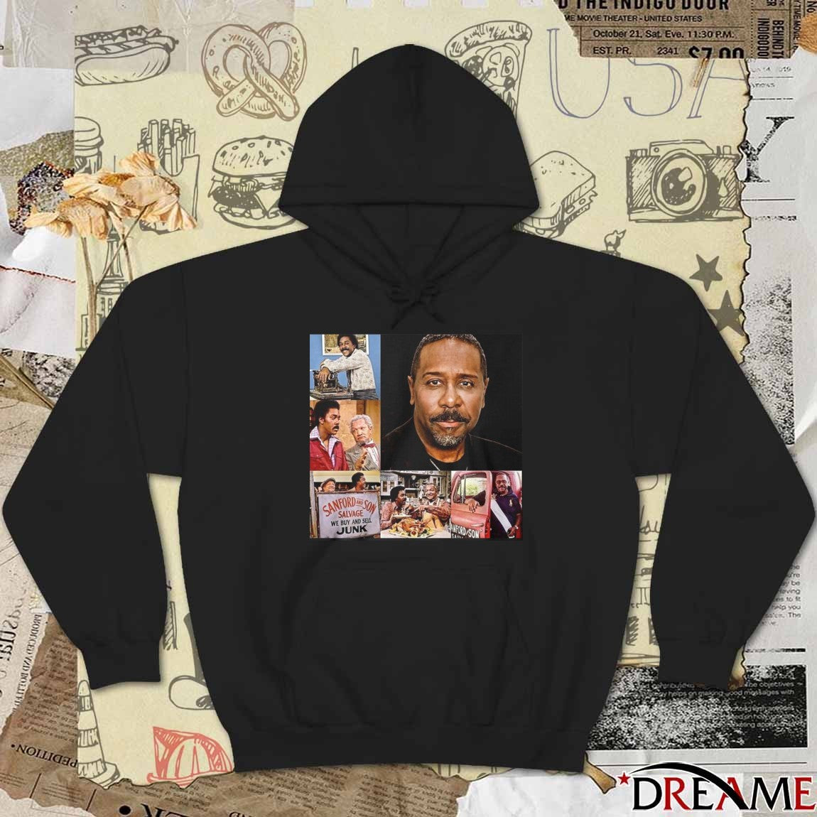 RIP Sanford and Son Star Grady Demond Wilson t-shirt