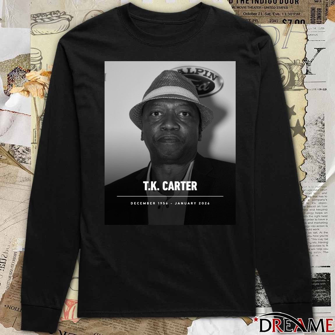 RIP T.K. Carter December 1956 – January 2024 Poster t-shirt