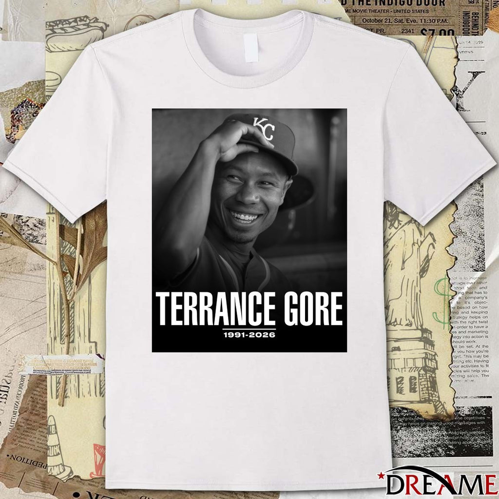 RIP Terrance Gore 1991 – 2026 Talkin’ Baseball Poster t-shirt