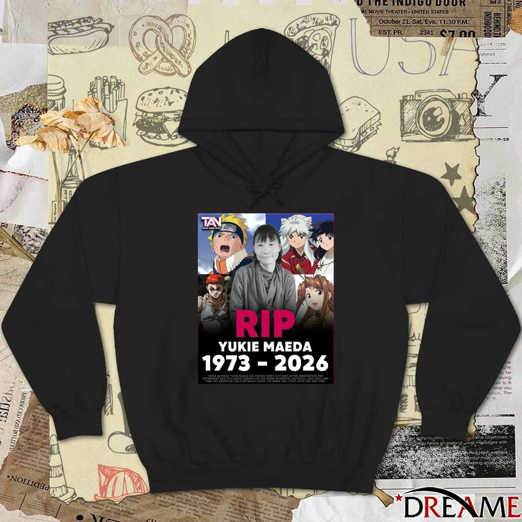 RIP Yukie Maeda 1973 – 2026 t-shirt