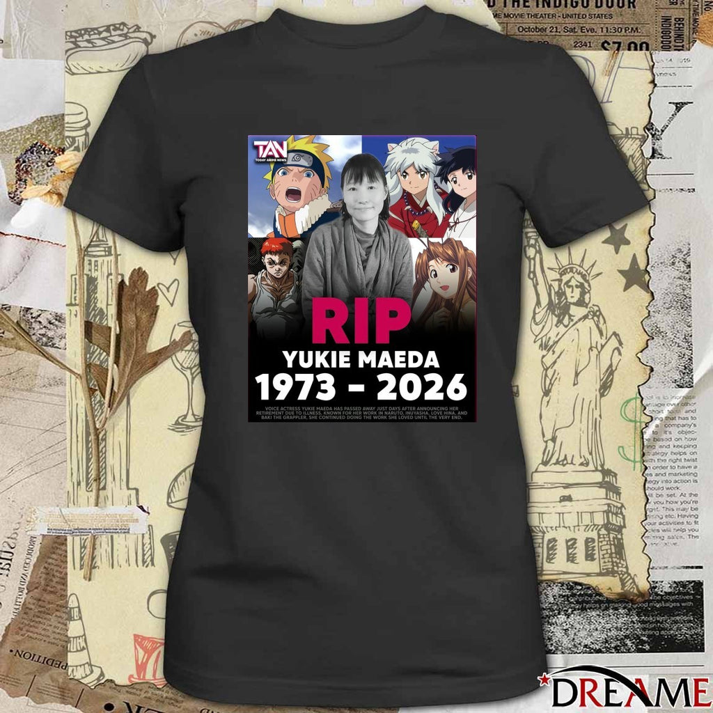 RIP Yukie Maeda 1973 – 2026 t-shirt