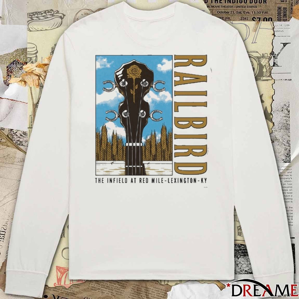 Railbird Festival 2026 The Infield At Red Mile Lexington KY t-shirt