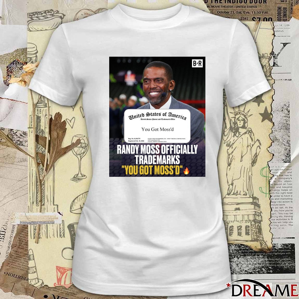 Randy Moss Trademarks You Got Moss’d United States Of America You Got Moss’d Poster t-shirt