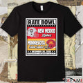 Rate Bowl New Mexico Lobos vs Minnesota Golden Gophers Bout Matchup Phoenix Arizona USA Dec 26 2025 t-shirt