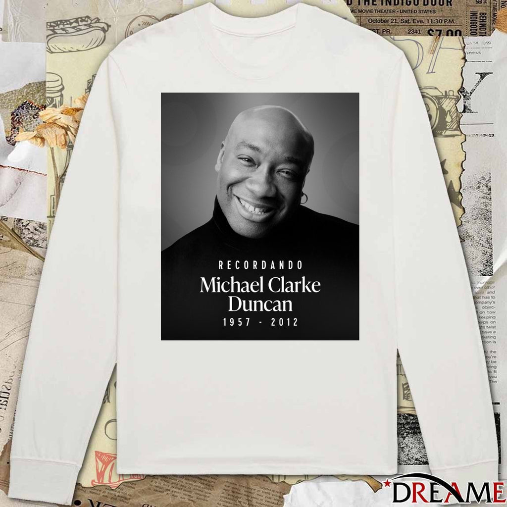 Recordando Michael Clarke Duncan 1957 – 2012 Poster t-shirt