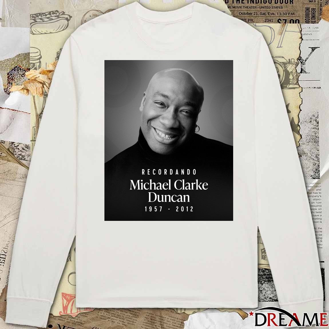 Recordando Michael Clarke Duncan 1957 – 2012 Poster t-shirt