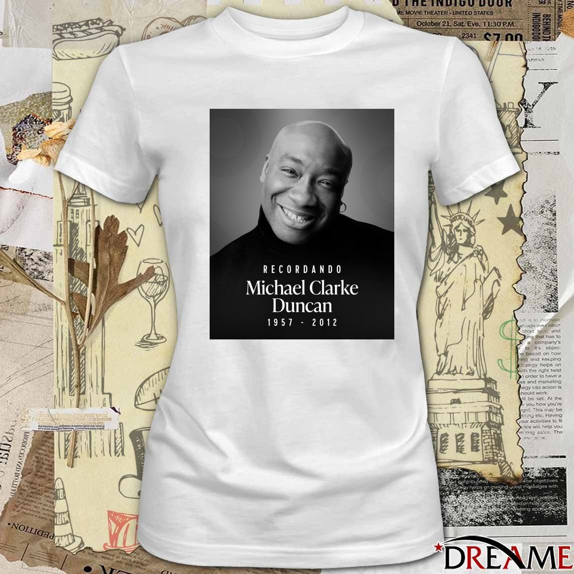 Recordando Michael Clarke Duncan 1957 – 2012 Poster t-shirt
