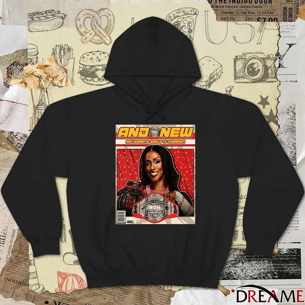 Red Velvet And New ROH Women’s World Television Champion Poster t-shirt
