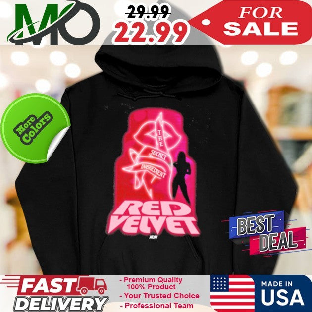 Red Velvet The Secret Ingredient KPop Idol Group Fan Shirt
