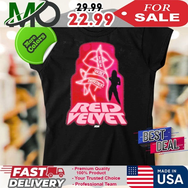 Red Velvet The Secret Ingredient KPop Idol Group Fan Shirt