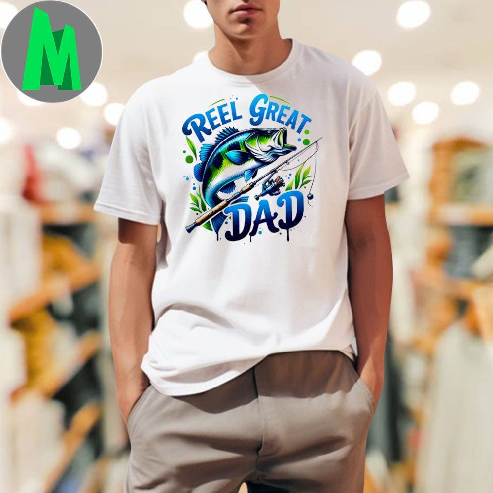 Reel Great Dad Reel Cool Daddy Sublimation Shirt