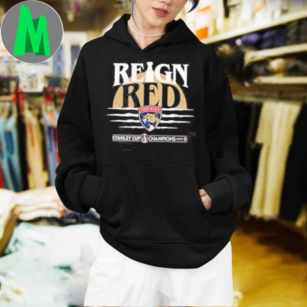 Reign Red 2025 Stanley Cup Champions Hometown Florida Panthers Shirt