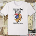 Remember To Live While You’re Busy Surviving We Weren’t Just Meant To Survive We Weren’t To Live Fanart t-shirt