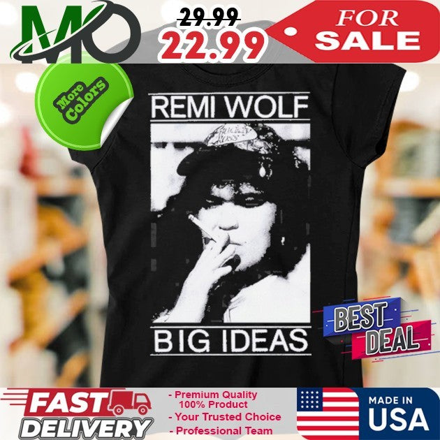 Remi Wolf Big Ideas Tour 2025 Limited Shirt