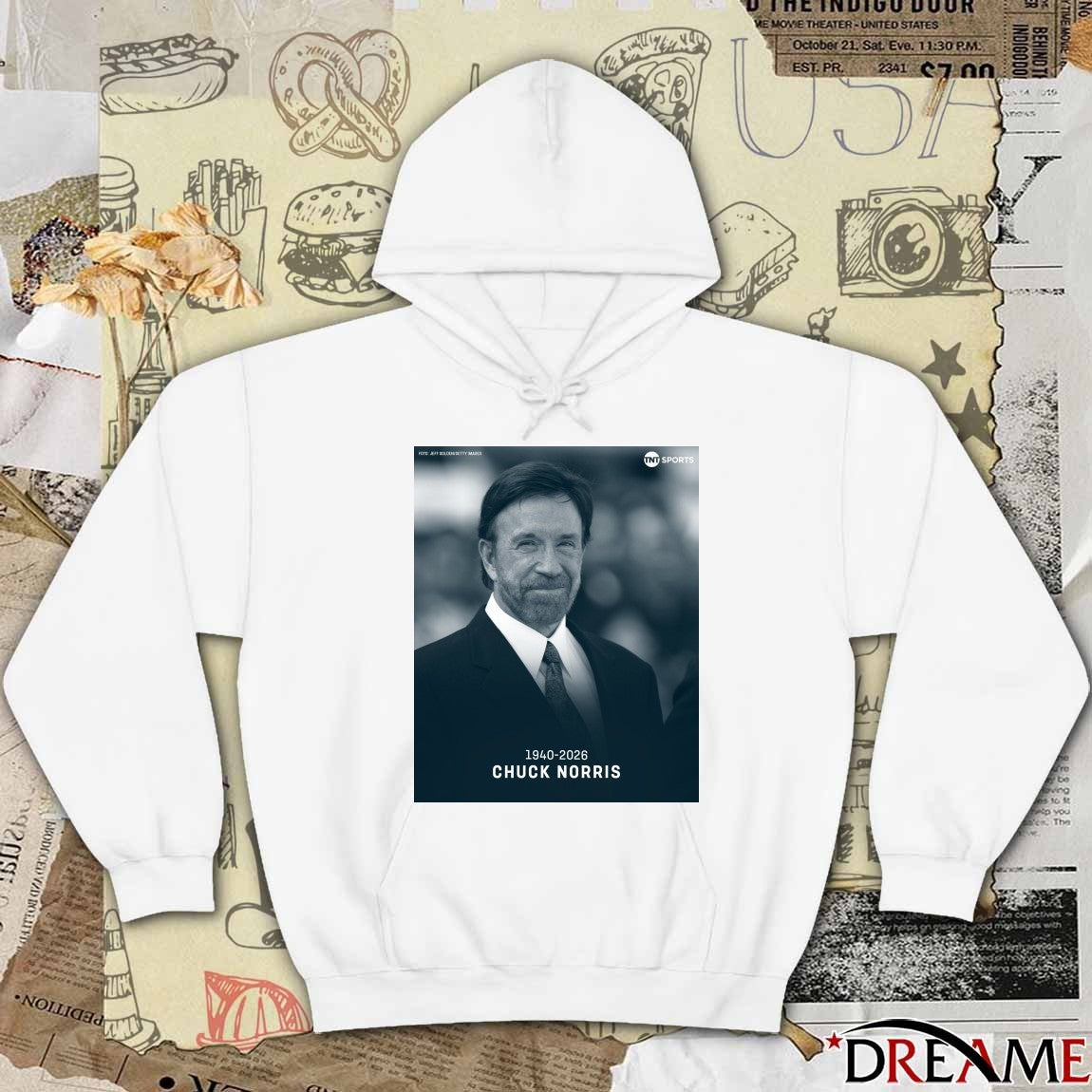 Rest In Peace 1940 – 2026 Chuck Norris TNT Sports BR Poster t-shirt