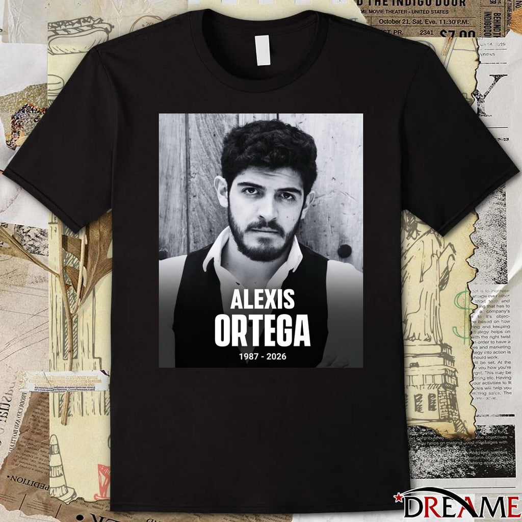 Rest In Peace Alexis Ortega 1987 – 2026 Poster t-shirt
