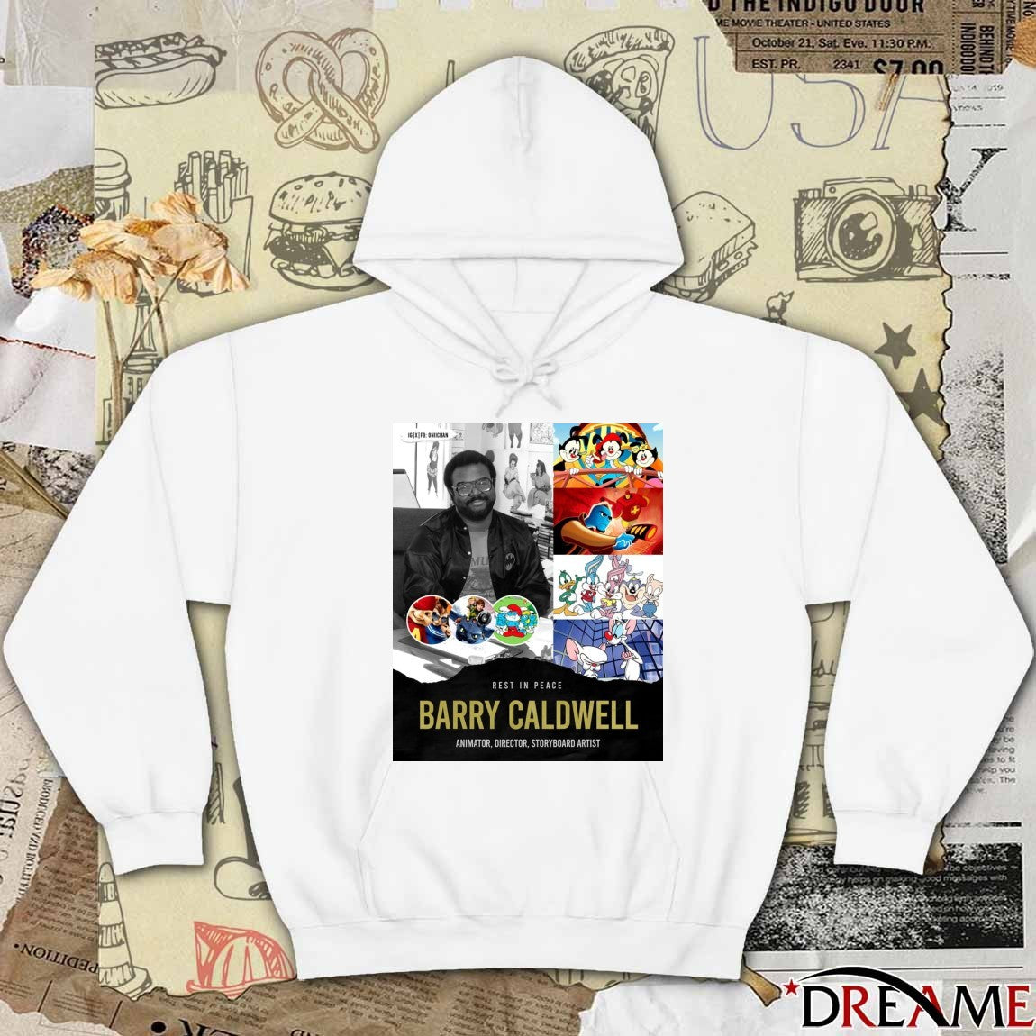 Rest In Peace Barry Caldwell Animator Director Storyboard Artist t-shirt