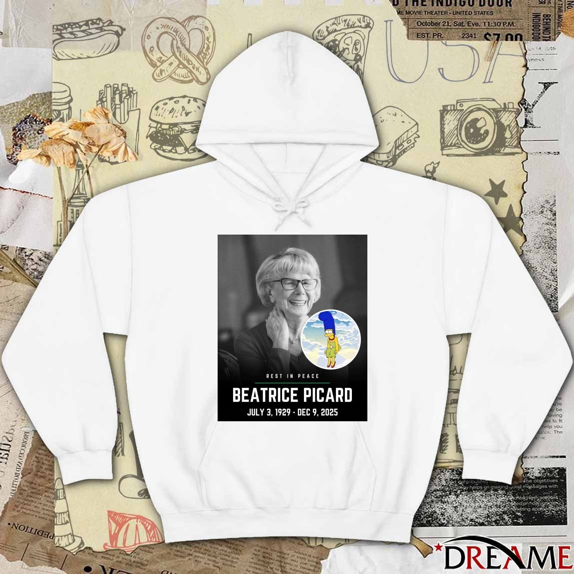 Rest In Peace Béatrice Picard July 3 1929 – December 9 2025 Poster t-shirt